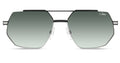 MOD 7113/3 - Color 004 Black-Silver