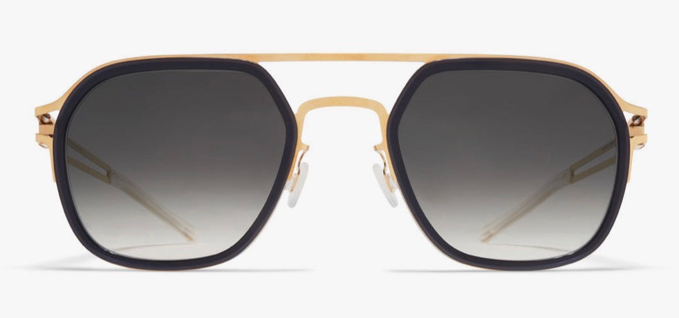 MYKITA LEELAND - Color C768 Glossy Gold/Milky Indigo