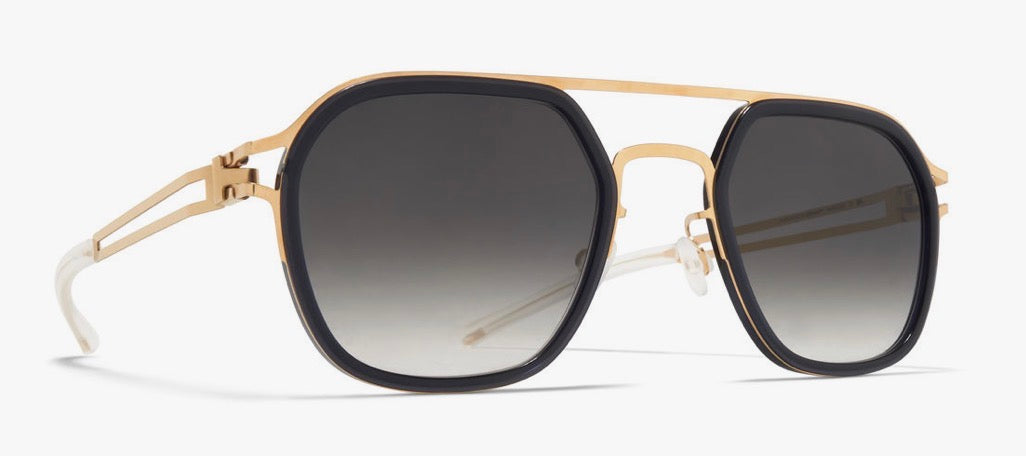 MYKITA LEELAND - Color C768 Glossy Gold/Milky Indigo