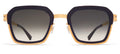 MYKITA MISTY - Color C768 Shiny Gold/Black