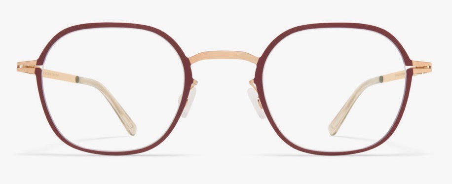 MYKITA JES - Color C435 Champagne Gold/Cranberry