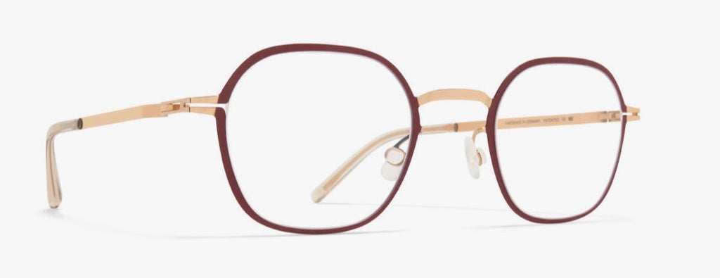 MYKITA JES - Color C435 Champagne Gold/Cranberry
