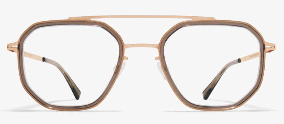 MYKITA SATU - Color C653 Champagne Gold/Clear Ash