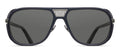 MATSUDA 3023-V2 - Color AS-MBK Antique Silver - Matte Black