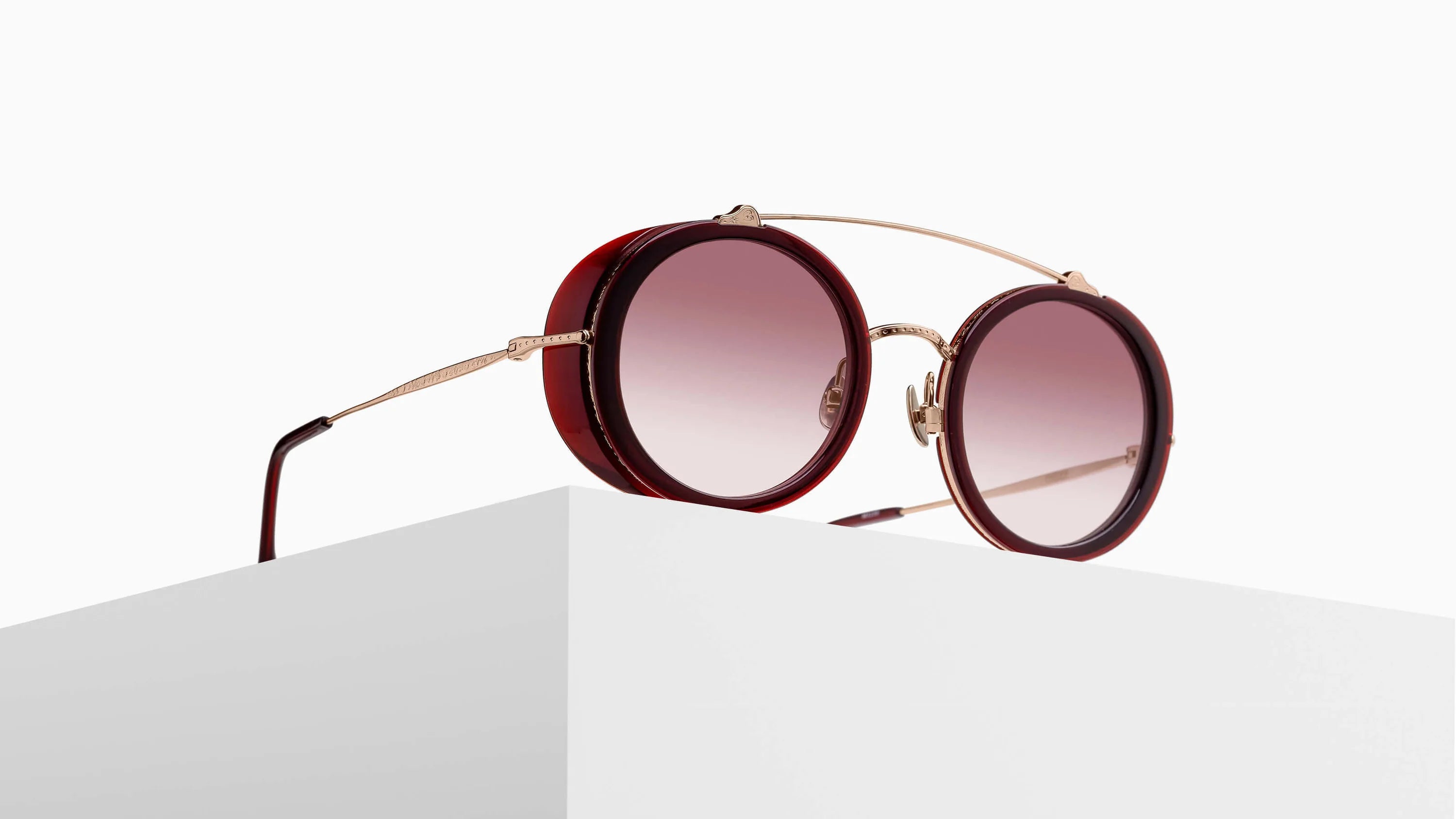 MATSUDA 3155 - Color RG-BOR Rose Gold - Bordeaux