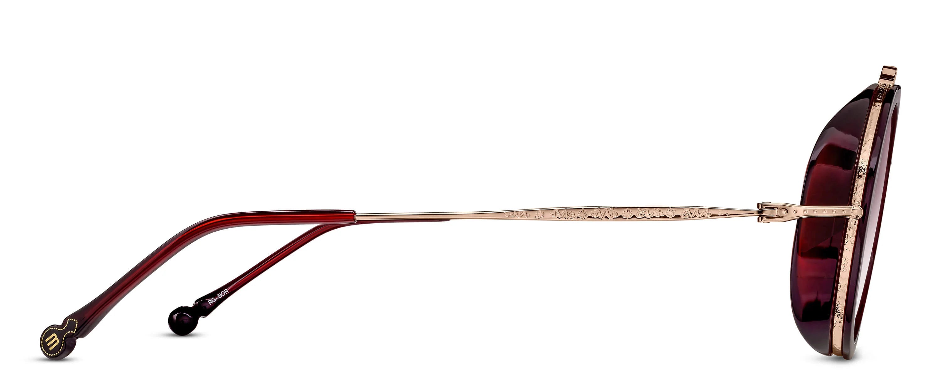 MATSUDA 3155 - Color RG-BOR Rose Gold - Bordeaux