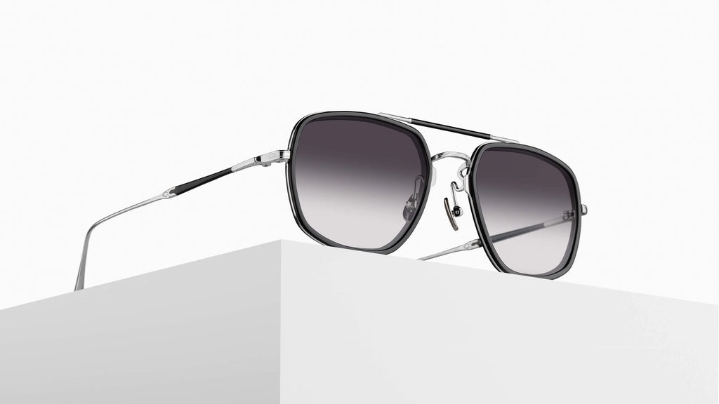 MATSUDA 3123 - Color BS-MBK Brushed Silver/Matte Black