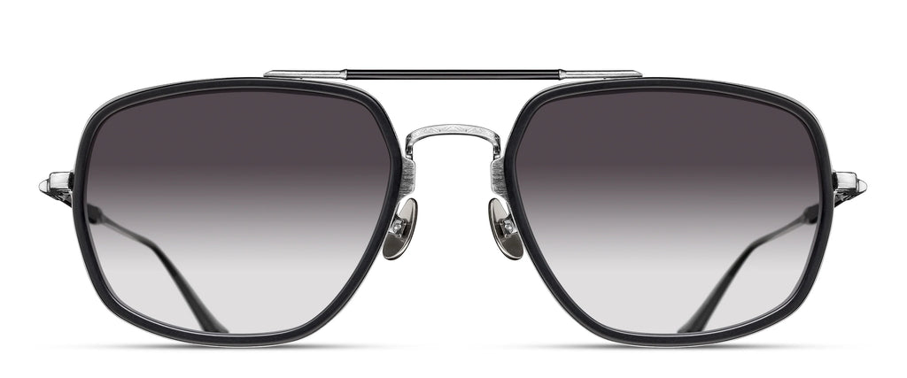 MATSUDA 3123 - Color BS-MBK Brushed Silver/Matte Black