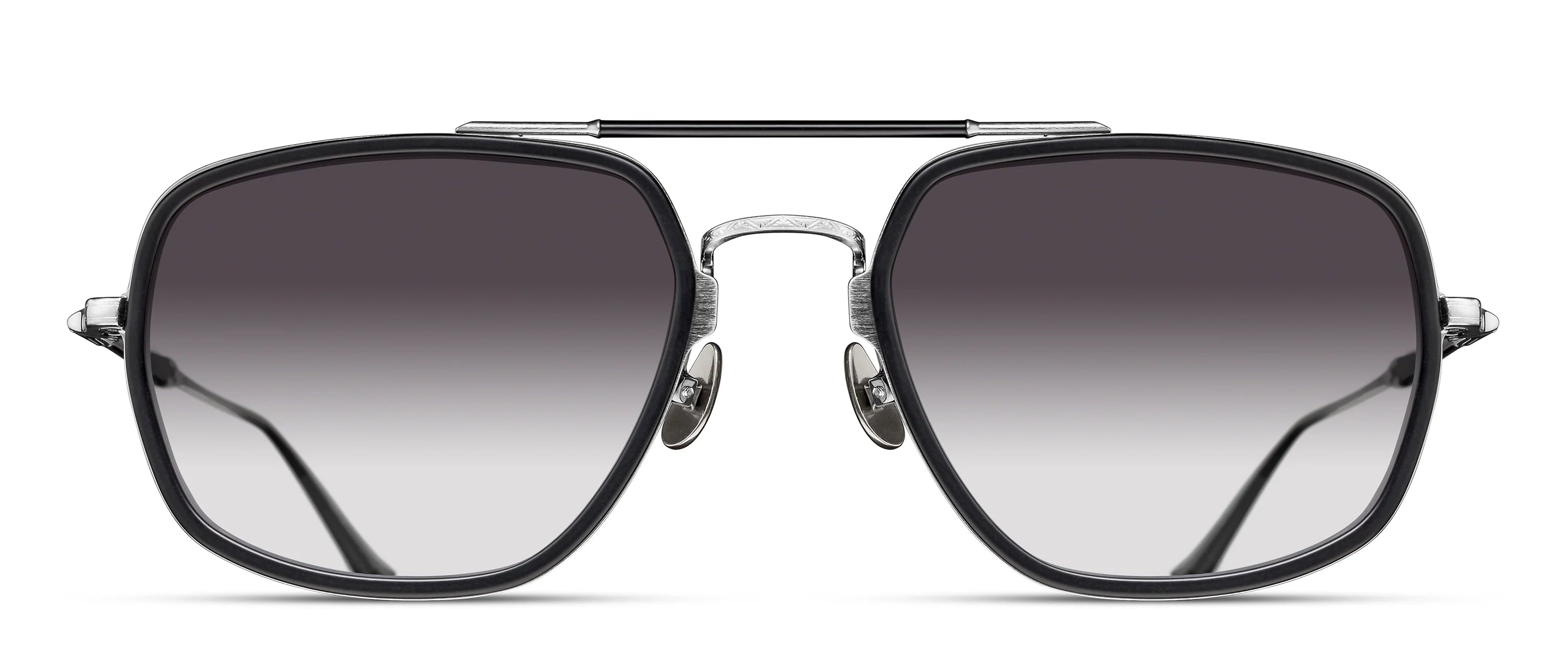 MATSUDA 3123 - Color BS-MBK Brushed Silver/Matte Black