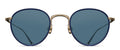 Matsuda 3085-I - Color BG-NVY Brushed Gold/Navy