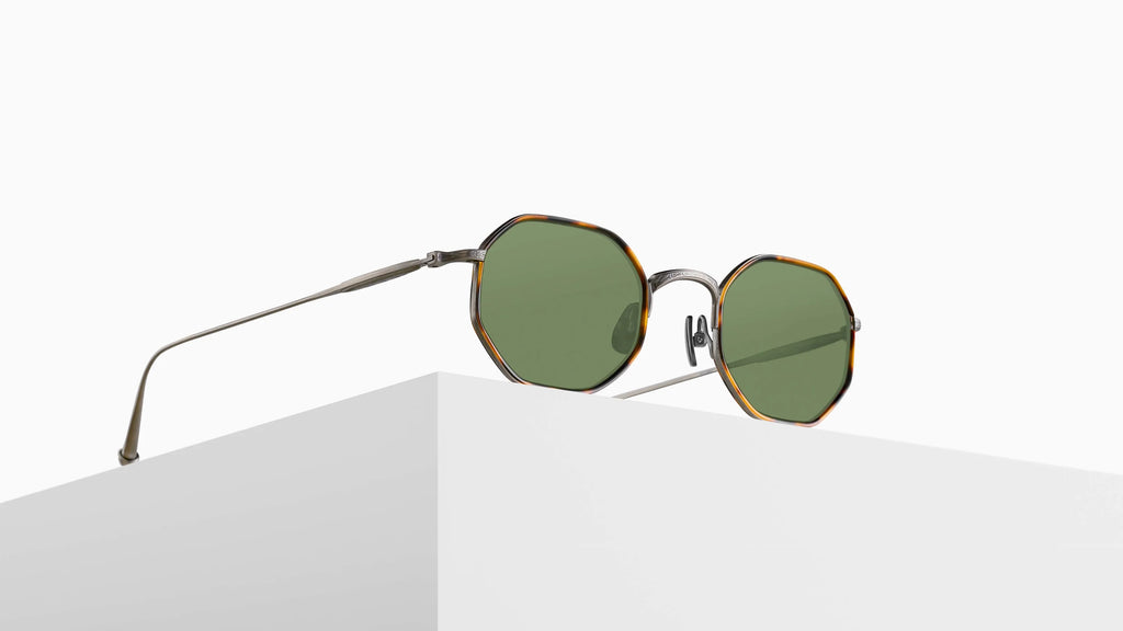 MATSUDA 3086-I - Color AS-TOT Antique Silver/Tortoise