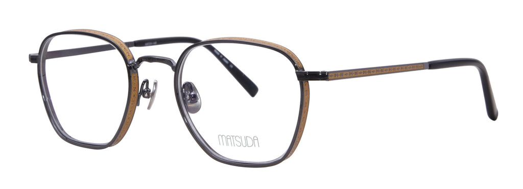 MATSUDA 3101 - Color BLK-MGP Black/Matte Gold