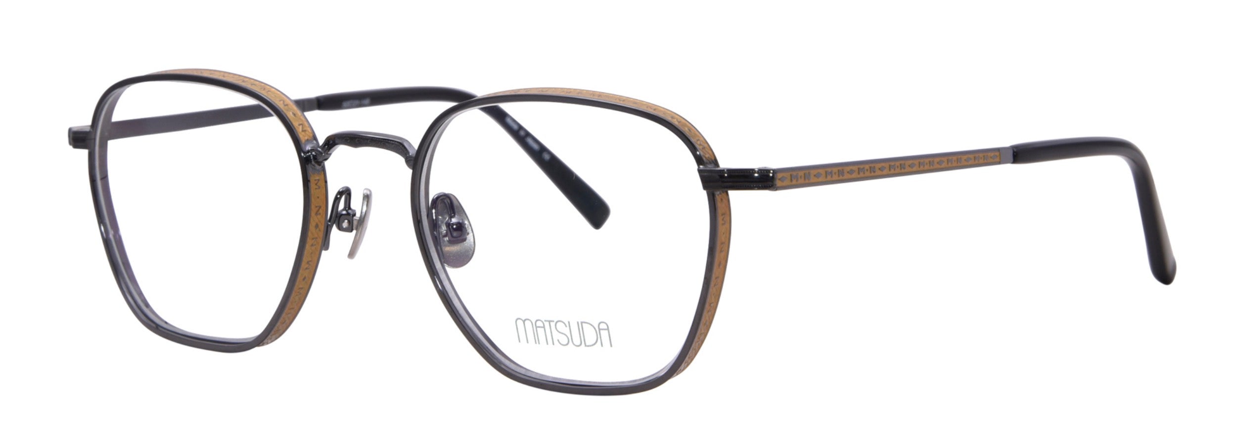 MATSUDA 3101 - Color BLK-MGP Black/Matte Gold
