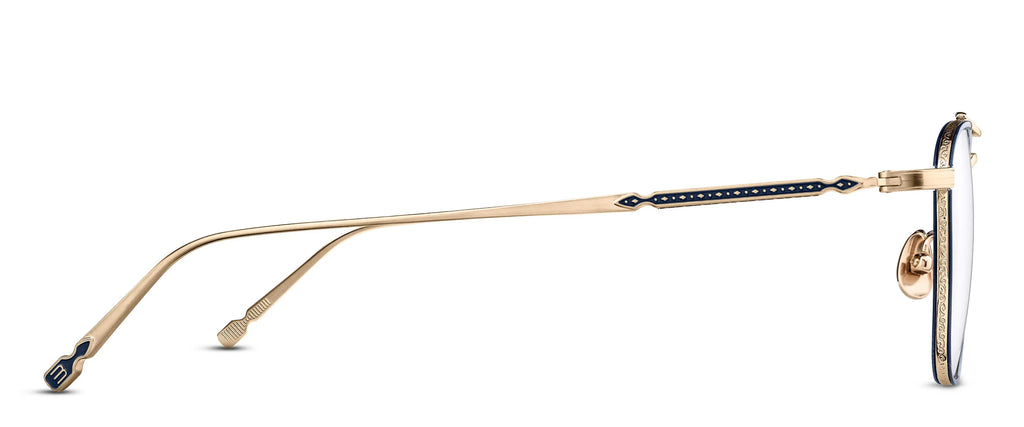 MATSUDA 3149 - Color BG-NVY Brushed Gold / Navy