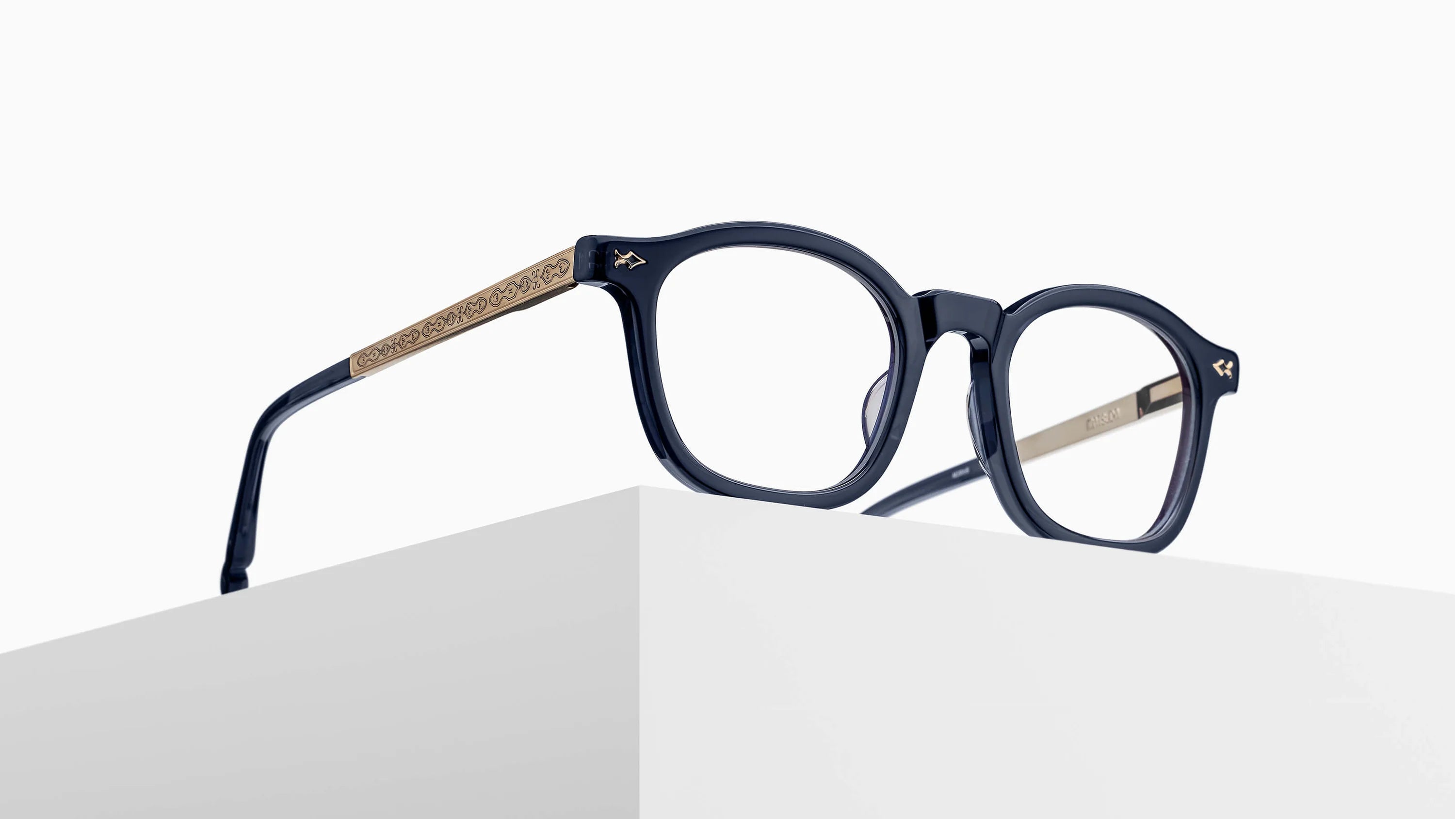 MATSUDA 2068 - Color DNC-BG Dark Navy Crystal/Brushed Gold