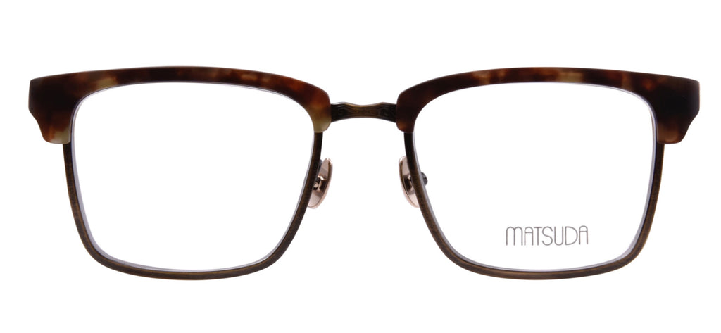 MATSUDA 2063 - Color MBR-AG Matte Brown/Antique Gold