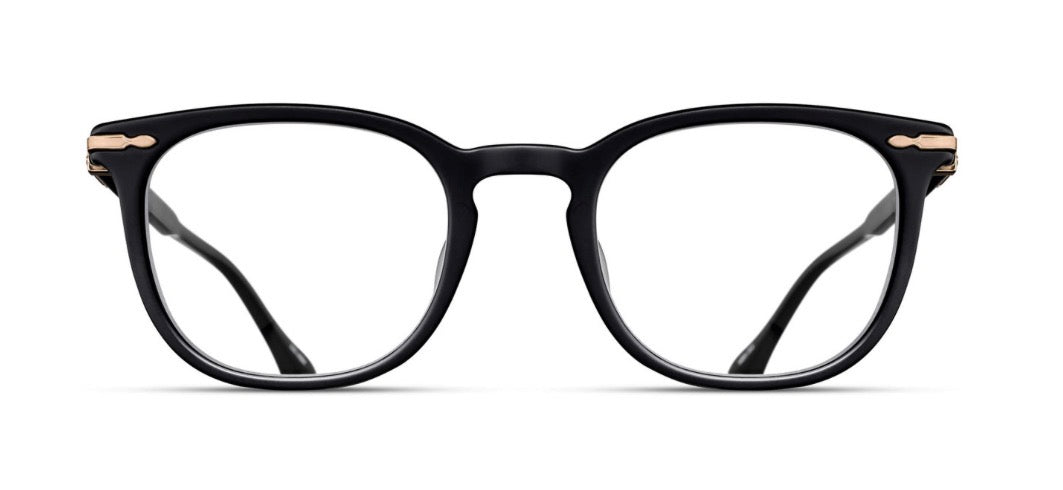 MATSUDA 2047 - Color MBK-BG Matte Black/Brushed Gold
