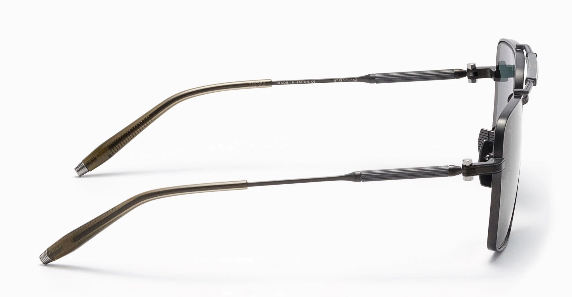 AKONI EOS - Color BLK-OLV Brushed Black