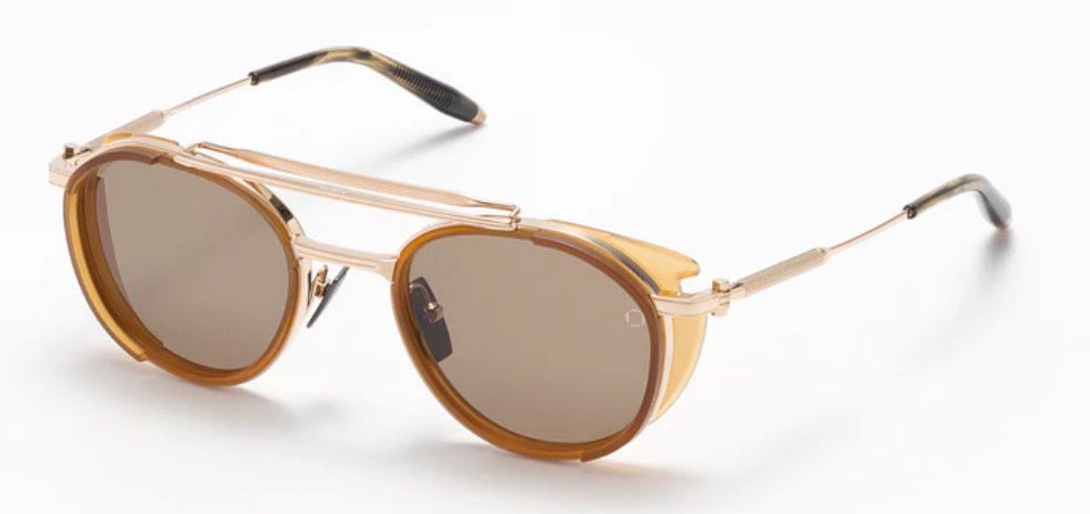 AKONI SKYMAPPER - Color GLD-AMB Brushed White Gold