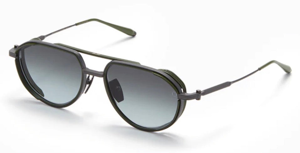 AKONI SKYRACER - Color BLK-GRN Black Iron