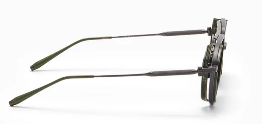 AKONI SKYRACER - Color BLK-GRN Black Iron