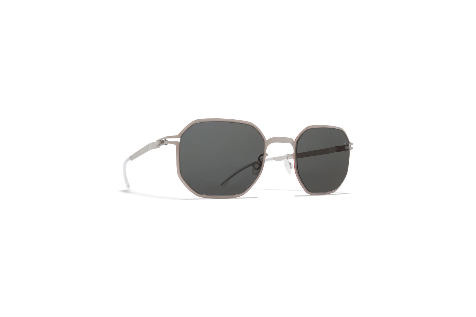 MYKITA + LEICA ML15 - Color 334 Mattesilver/Leica Red Edges