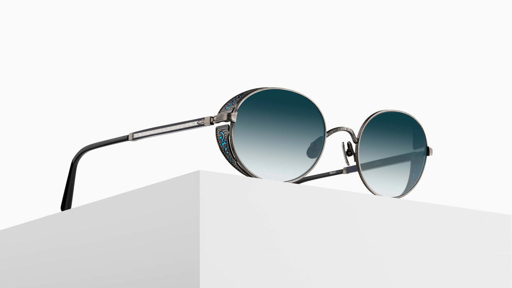 MATSUDA 3137 - COLOR AS-BL Antique Silver